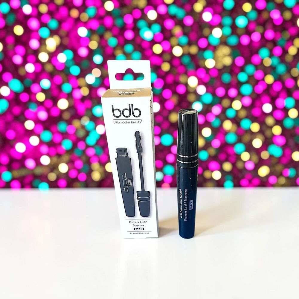 BILLION DOLLAR BROWS Forever  Lash Mascara in Black Brand New In Box 0.27 FLOZ